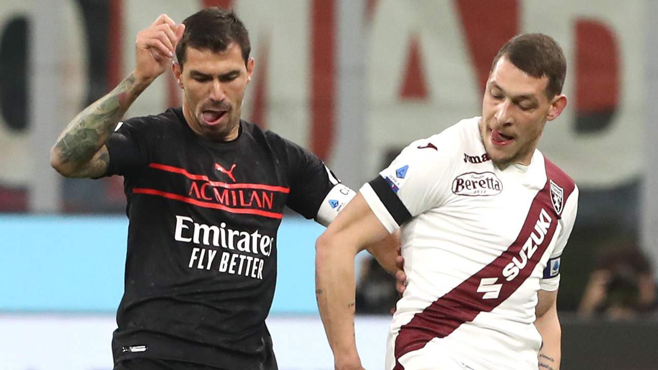 Belotti duella con Romagnoli