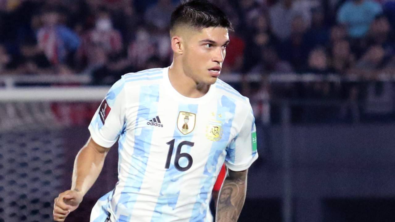Correa con la maglia dell'Argentina