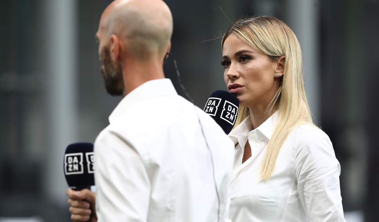 Diletta Leotta a bordocampo
