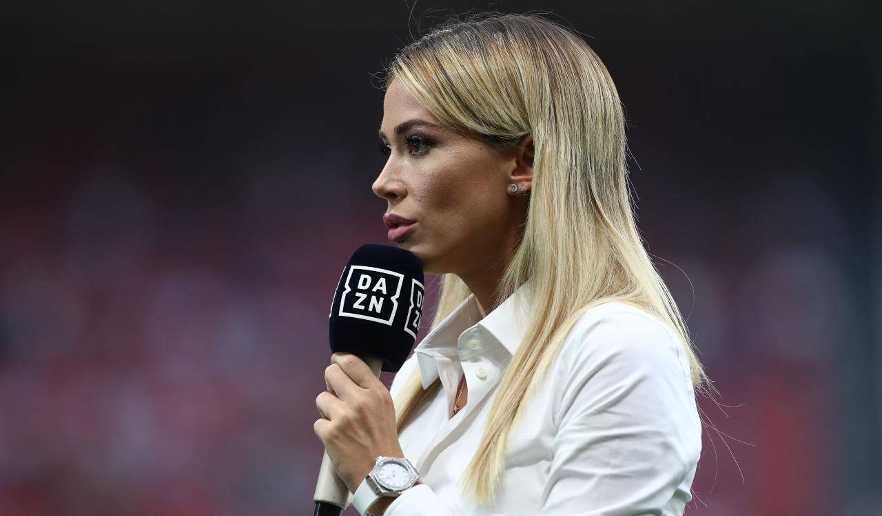 Diletta Leotta in campo