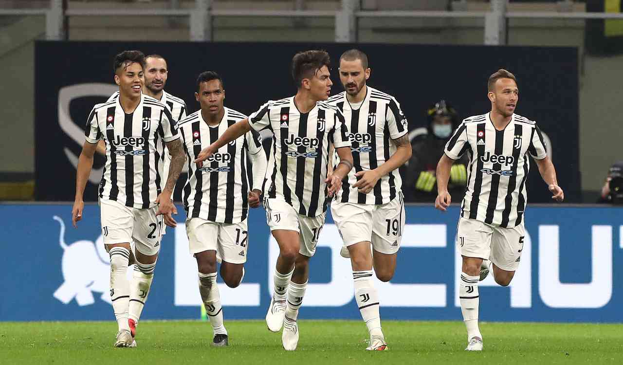 Juventus che esulta