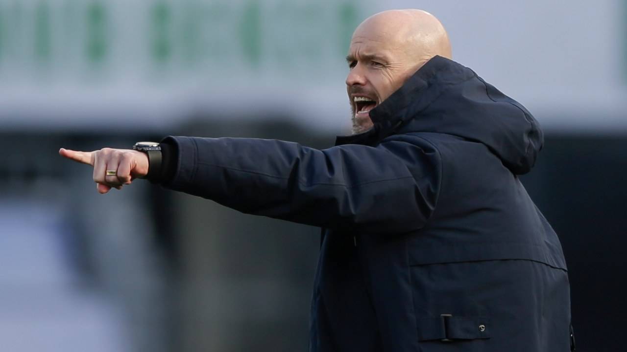 Erik ten Hag striglia la sua squadra