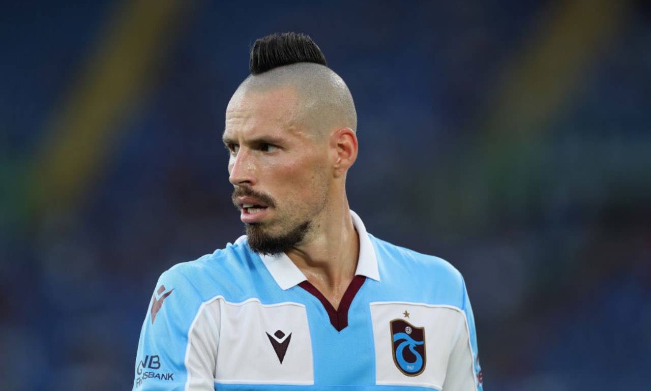 Hamsik in Roma-Trabzonspor