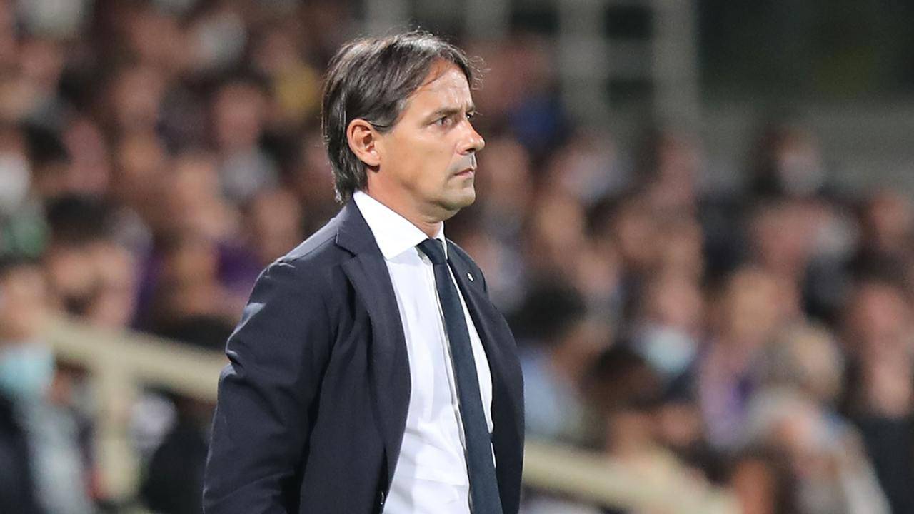 Inzaghi pensieroso Inter