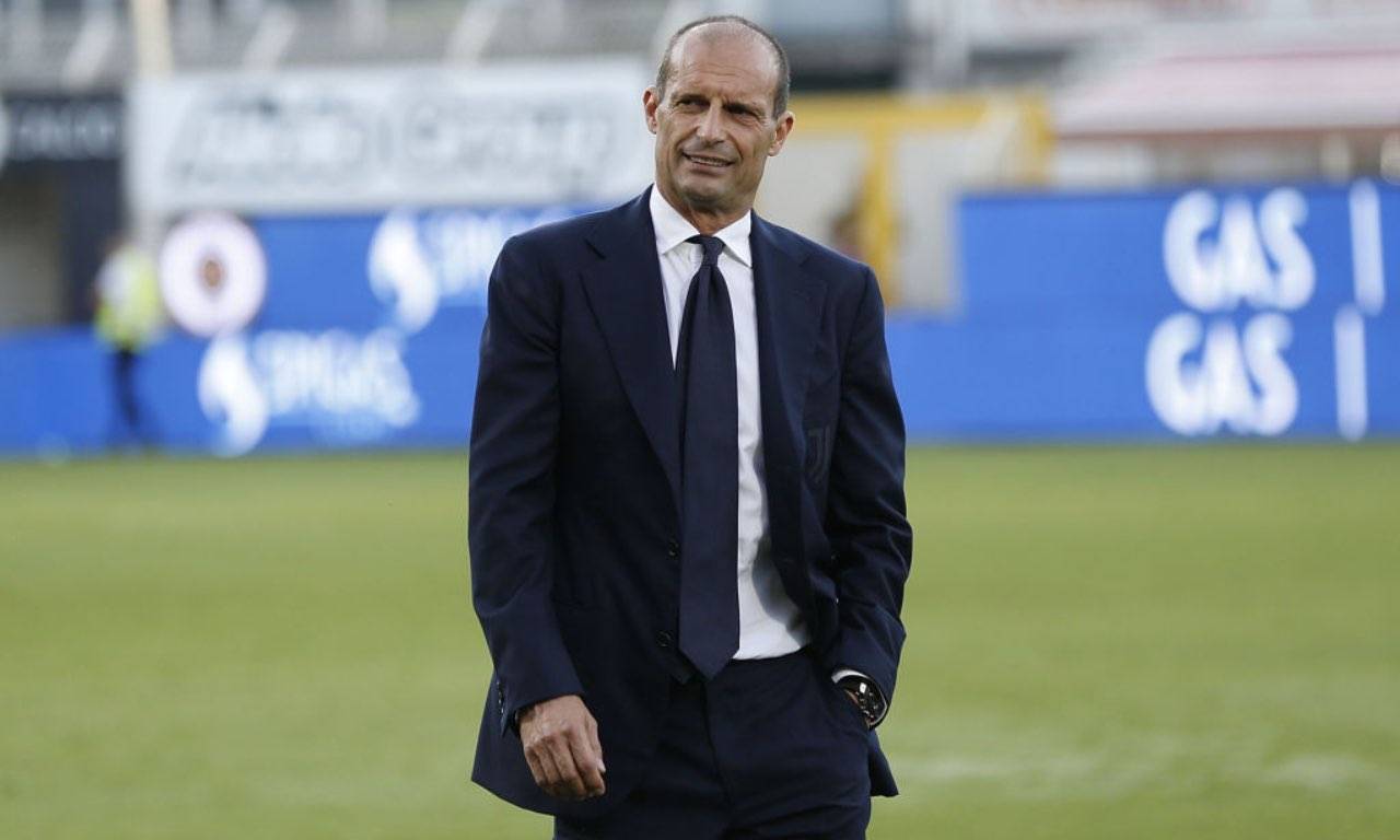 Allegri in Spezia-Juventus 