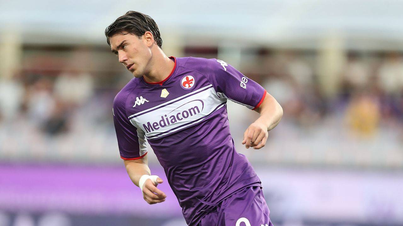 Vlahovic Fiorentina corre