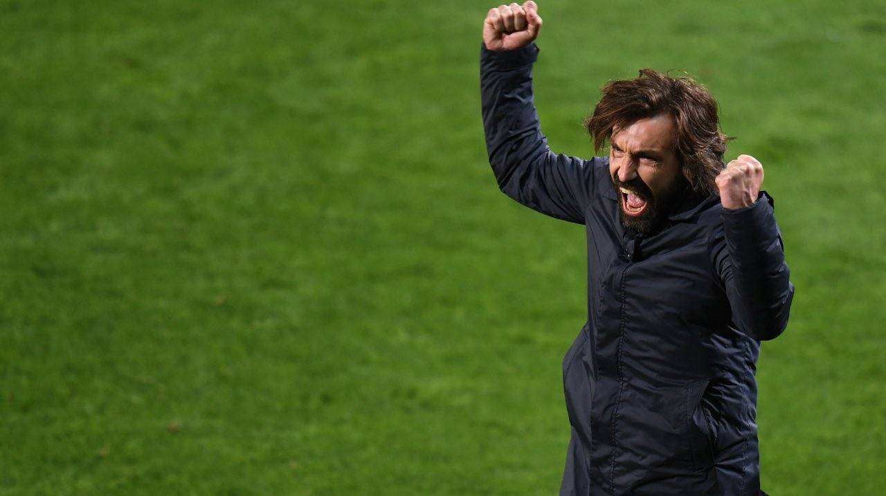Pirlo esulta