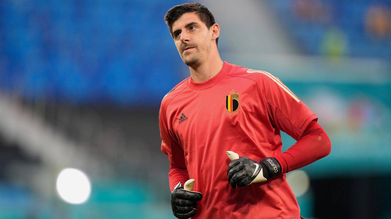 Courtois in campo