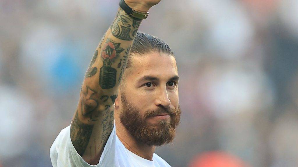 Sergio Ramos saluta PSG