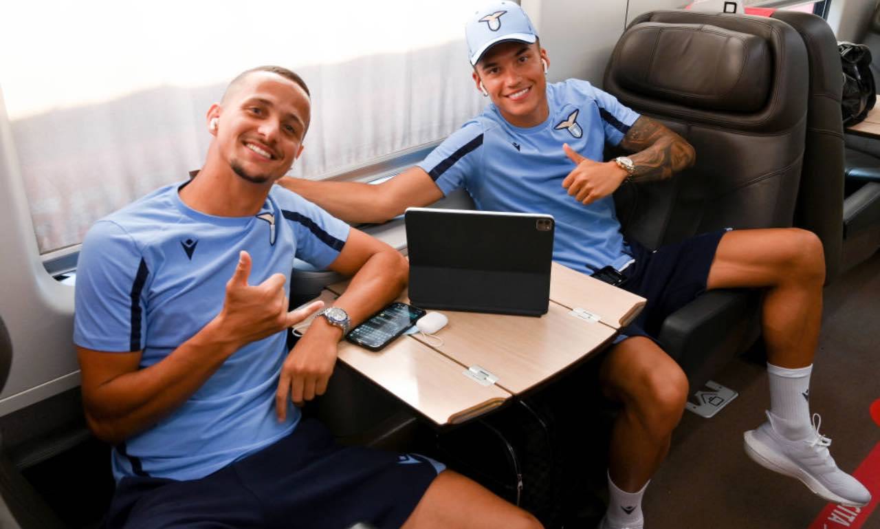 Correa e Luiz Felipe insieme ai tempi della Lazio