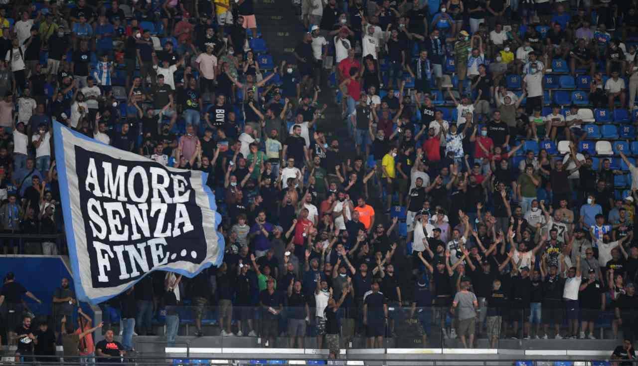 Tifosi del Napoli al Maradona 