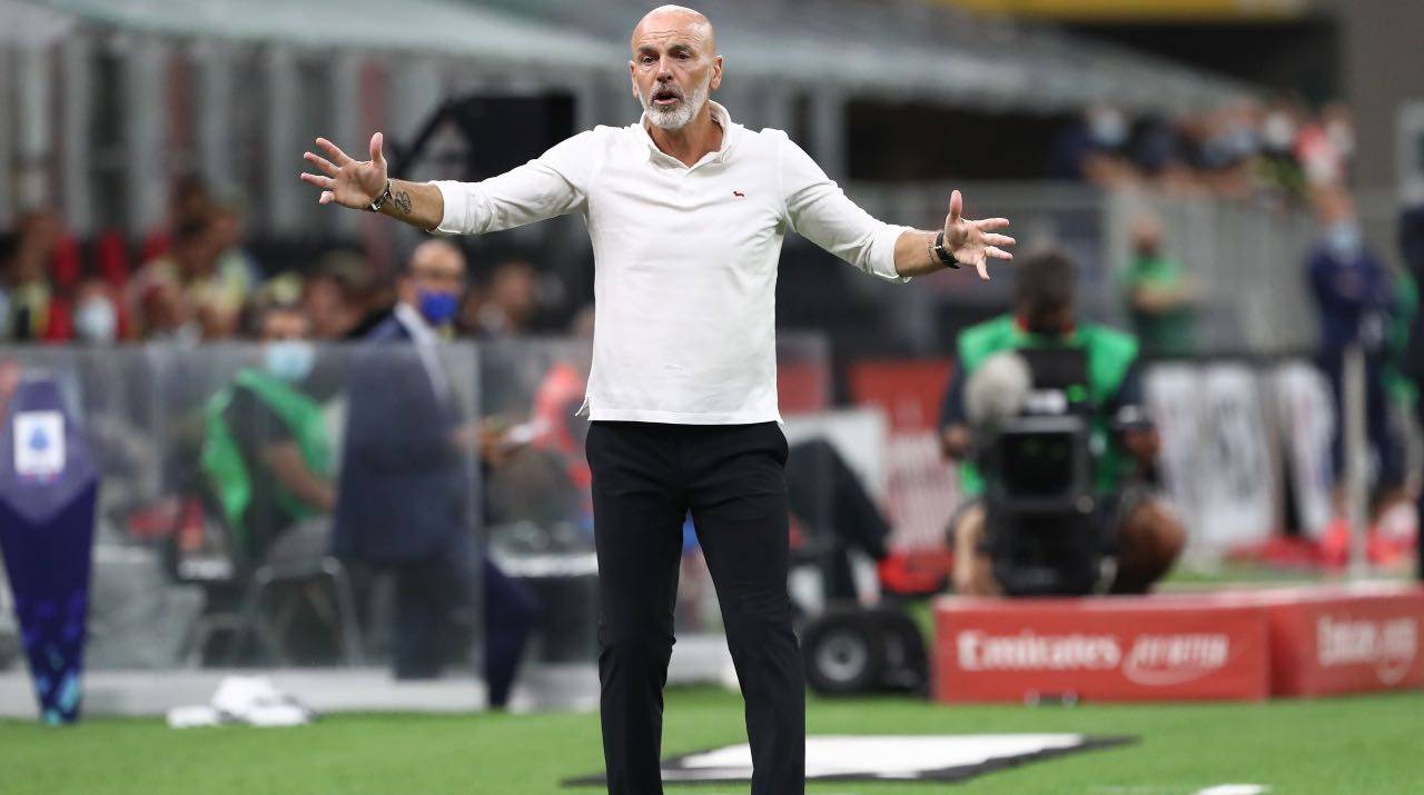 Milan-Hellas Verona, Pioli in panchina