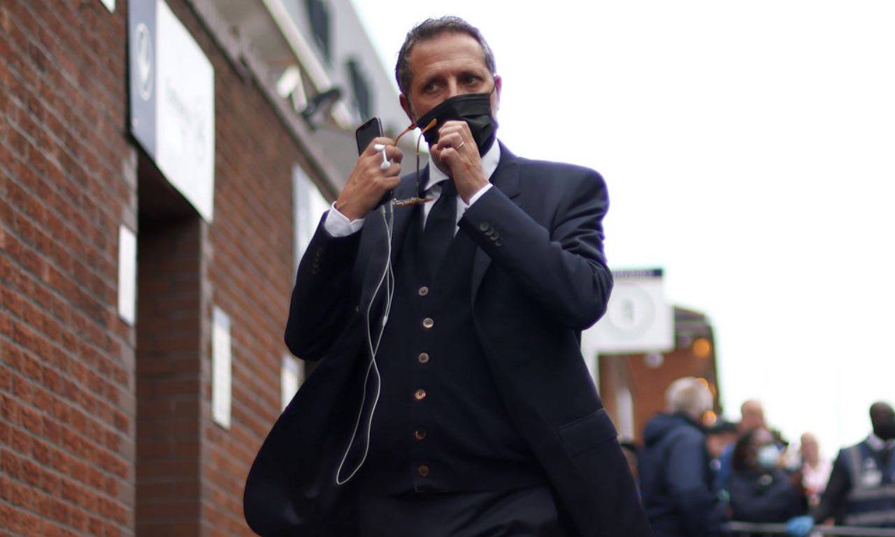 Paratici col Tottenham