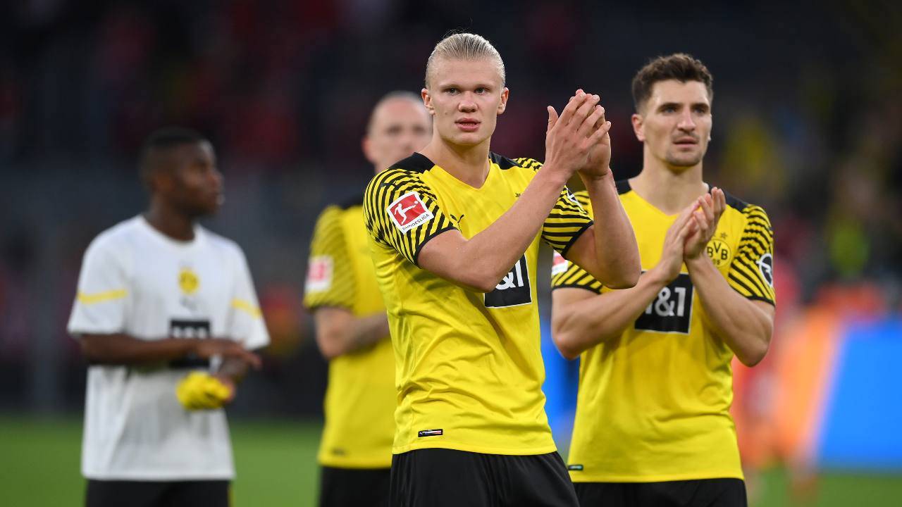 Haaland applaude Borussia