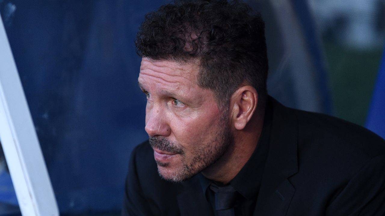 Simeone osserva Atletico Madrid