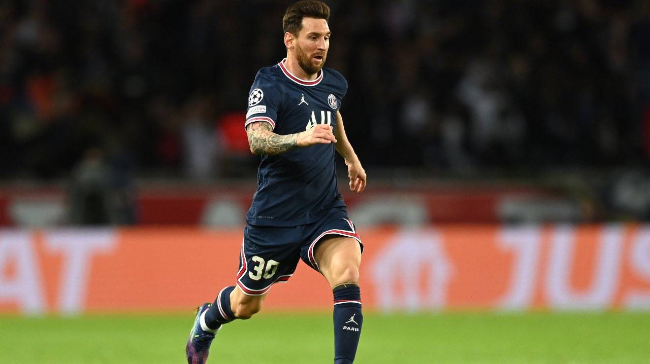 Messi in campo
