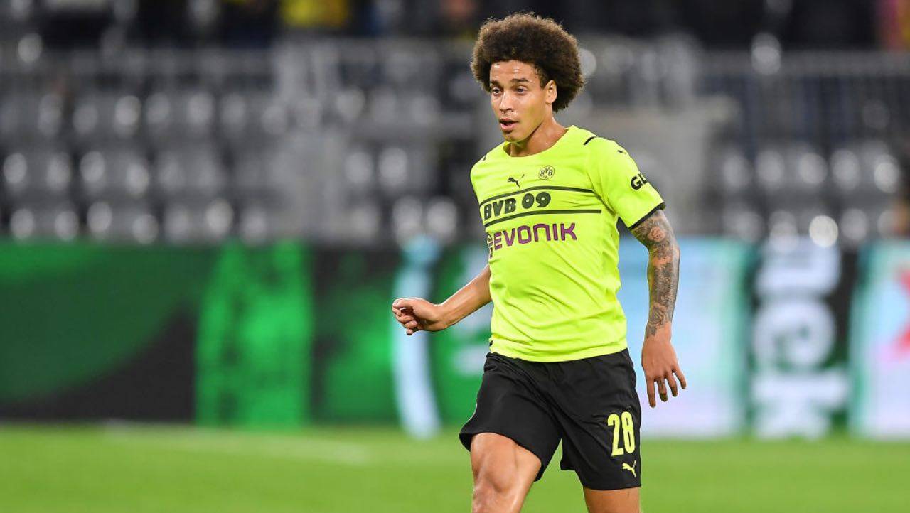 Witsel in campo col Borussia Dortmund 