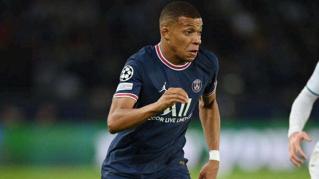 Mbappé in campo