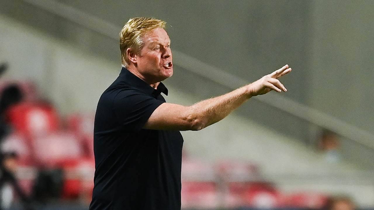 Koeman Barcellona parla