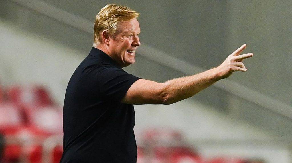 Koeman in panchina