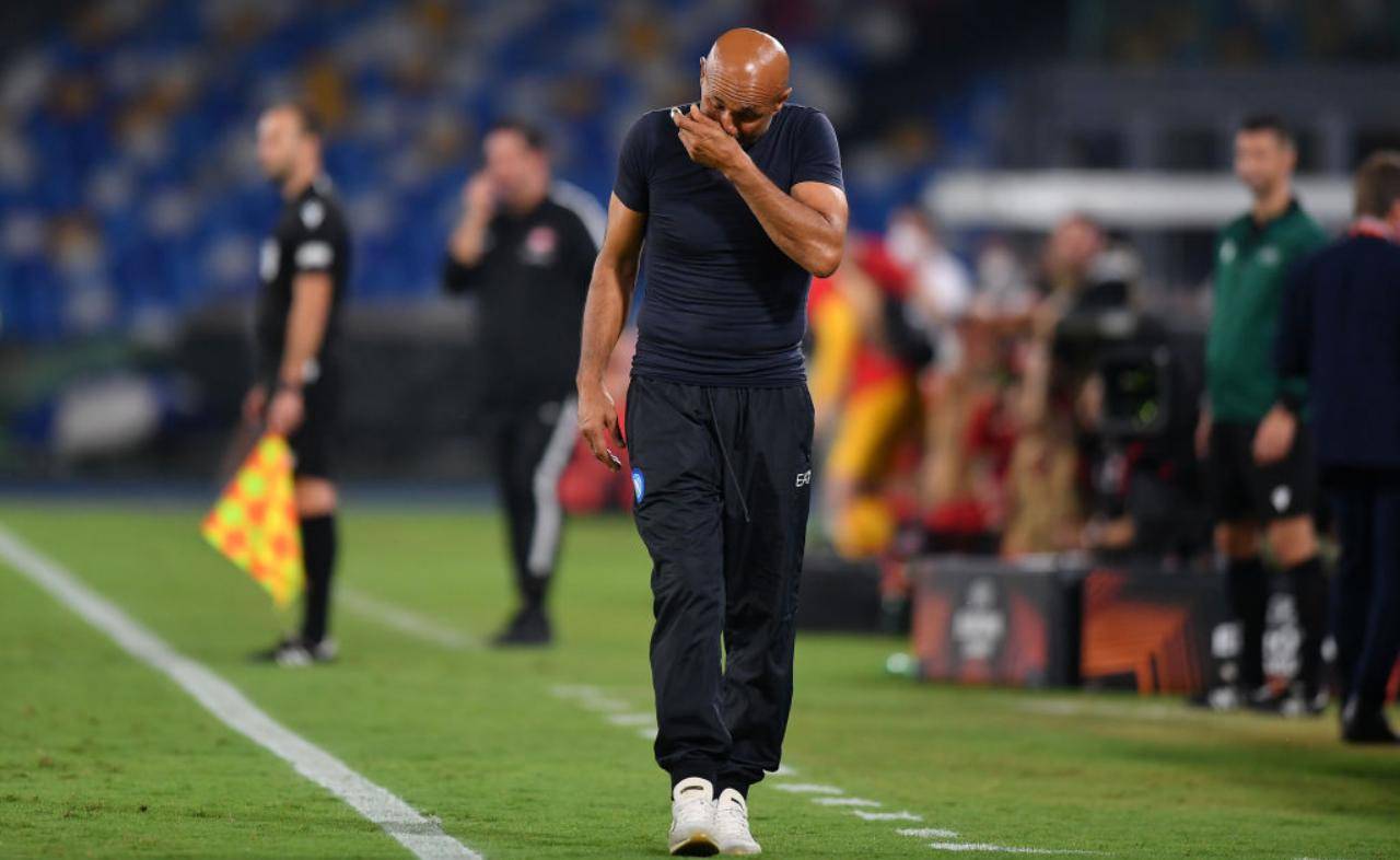 Spalletti pensieroso