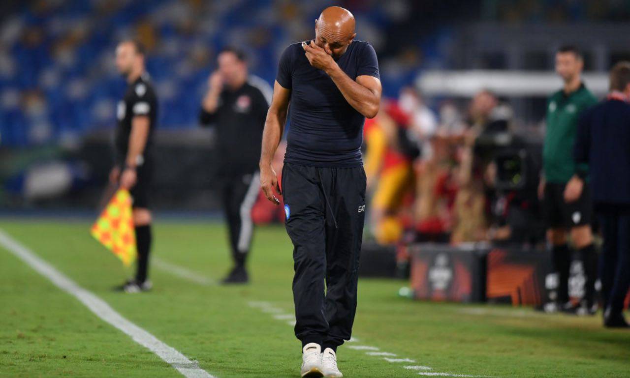 Spalletti deluso