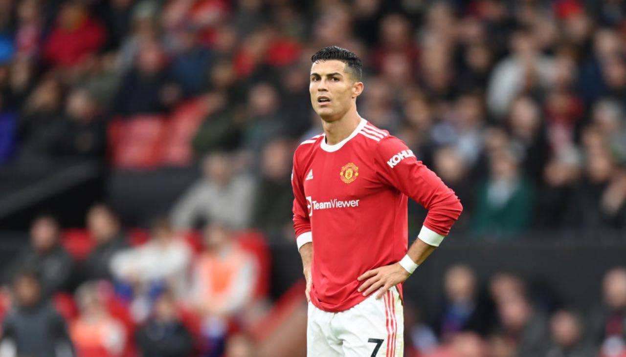 Ronaldo in United-Everton