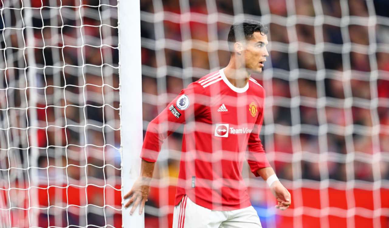 Ronaldo in United-Everton