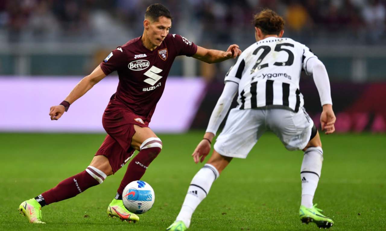 Rabiot marca Lukic