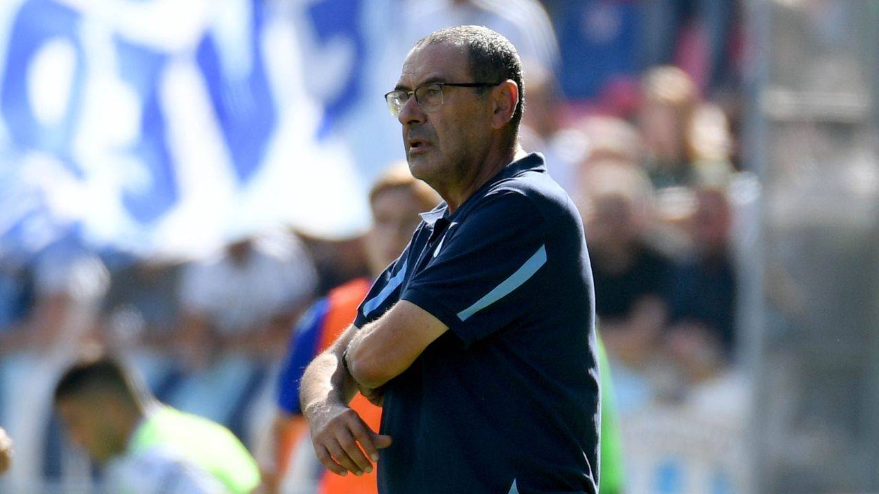 Sarri osserva Lazio