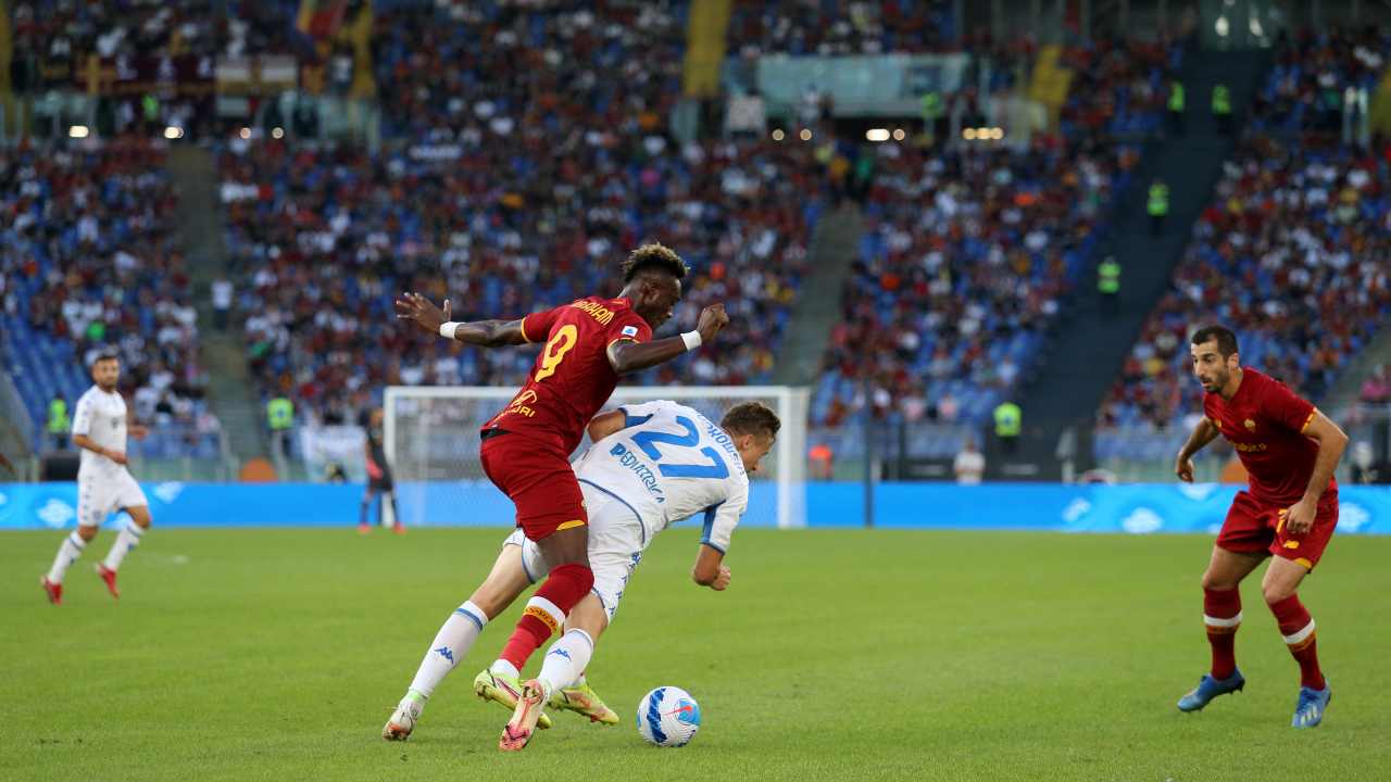 Roma-Empoli in campo