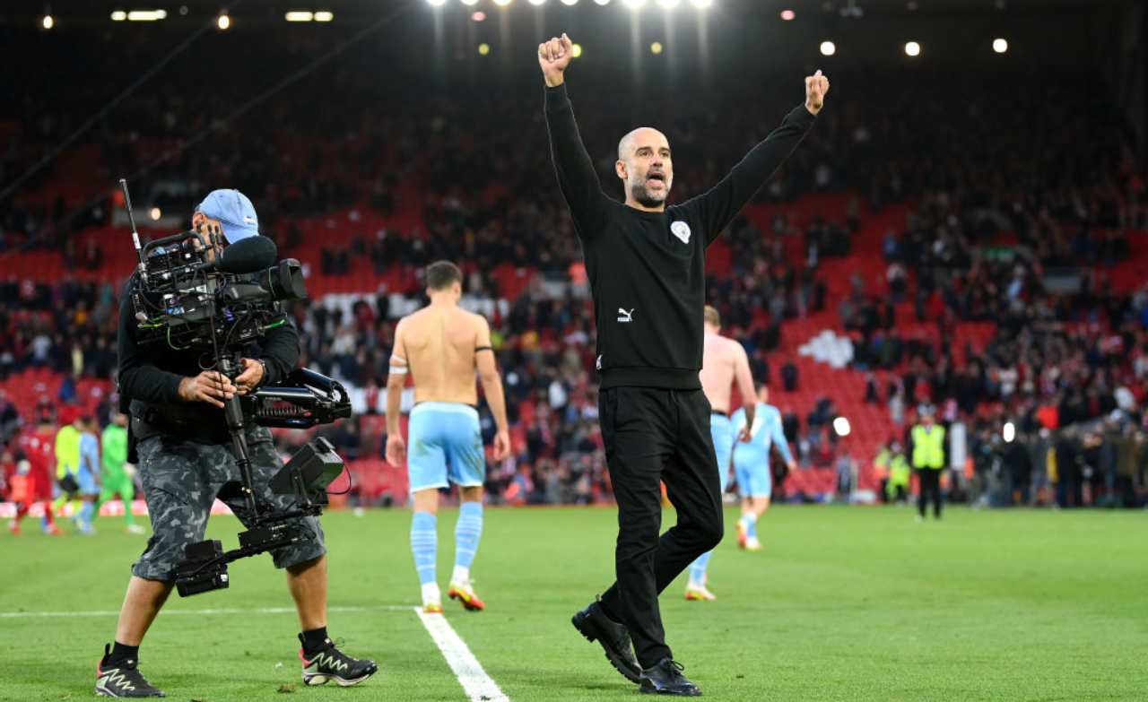 Guardiola esulta