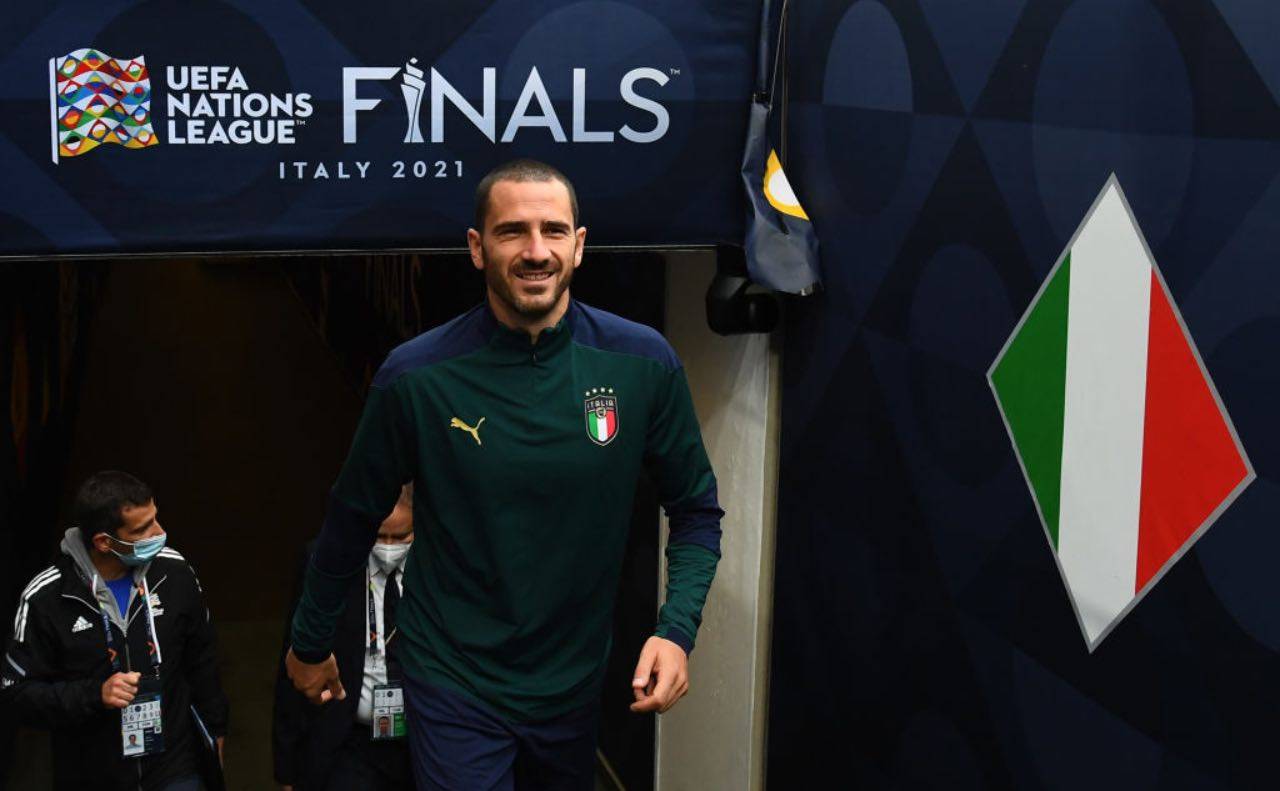 Italia, Bonucci durante la Nations League