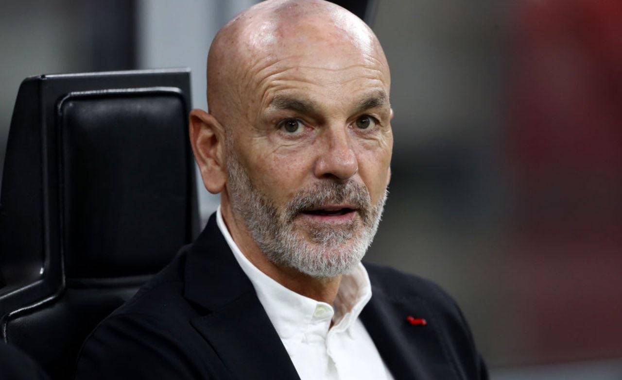 Stefano Pioli in panchina