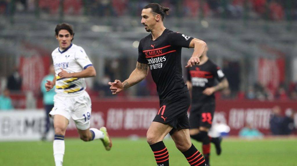 Ibrahimovic in campo