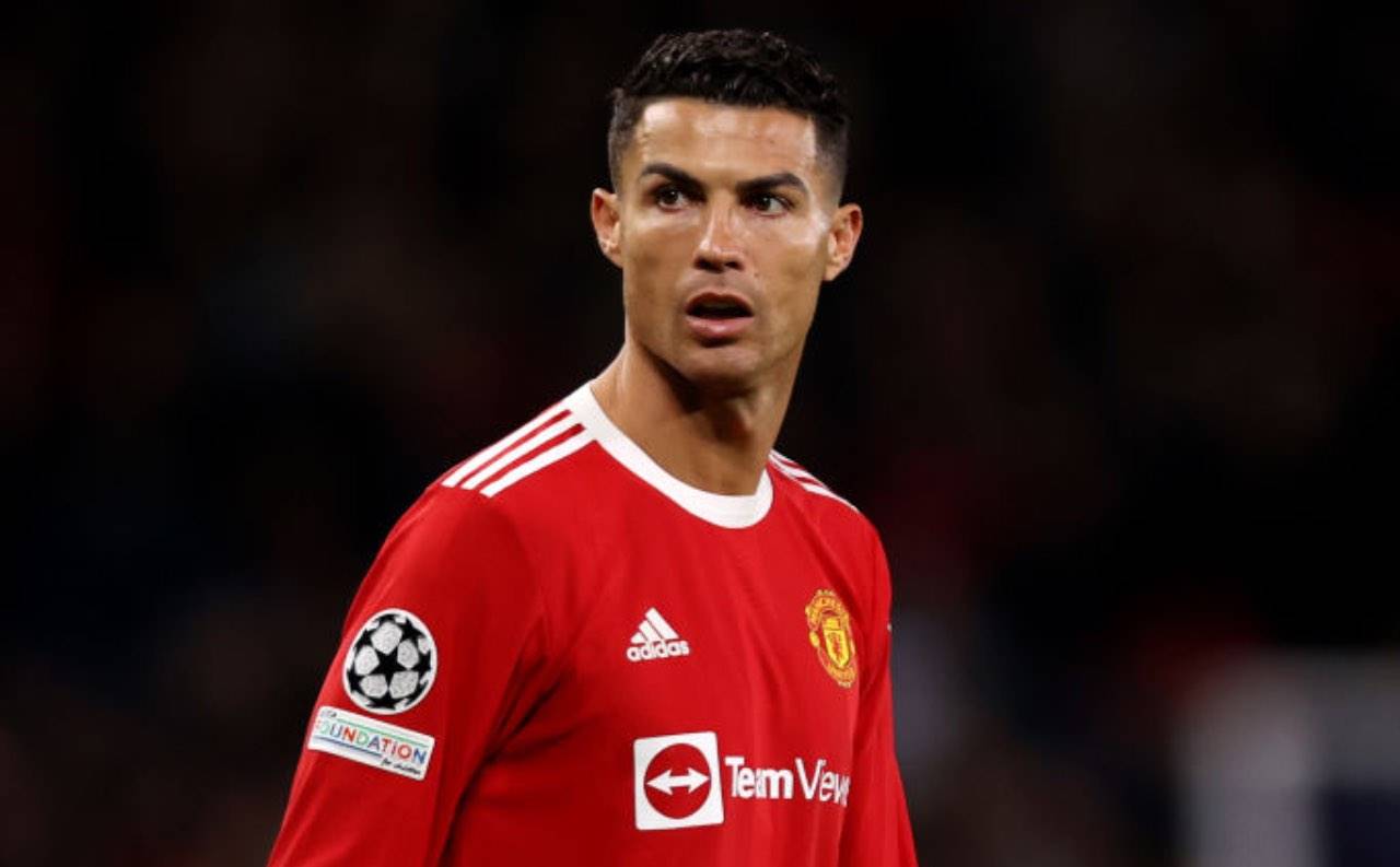Ronaldo in campo col Manchester United