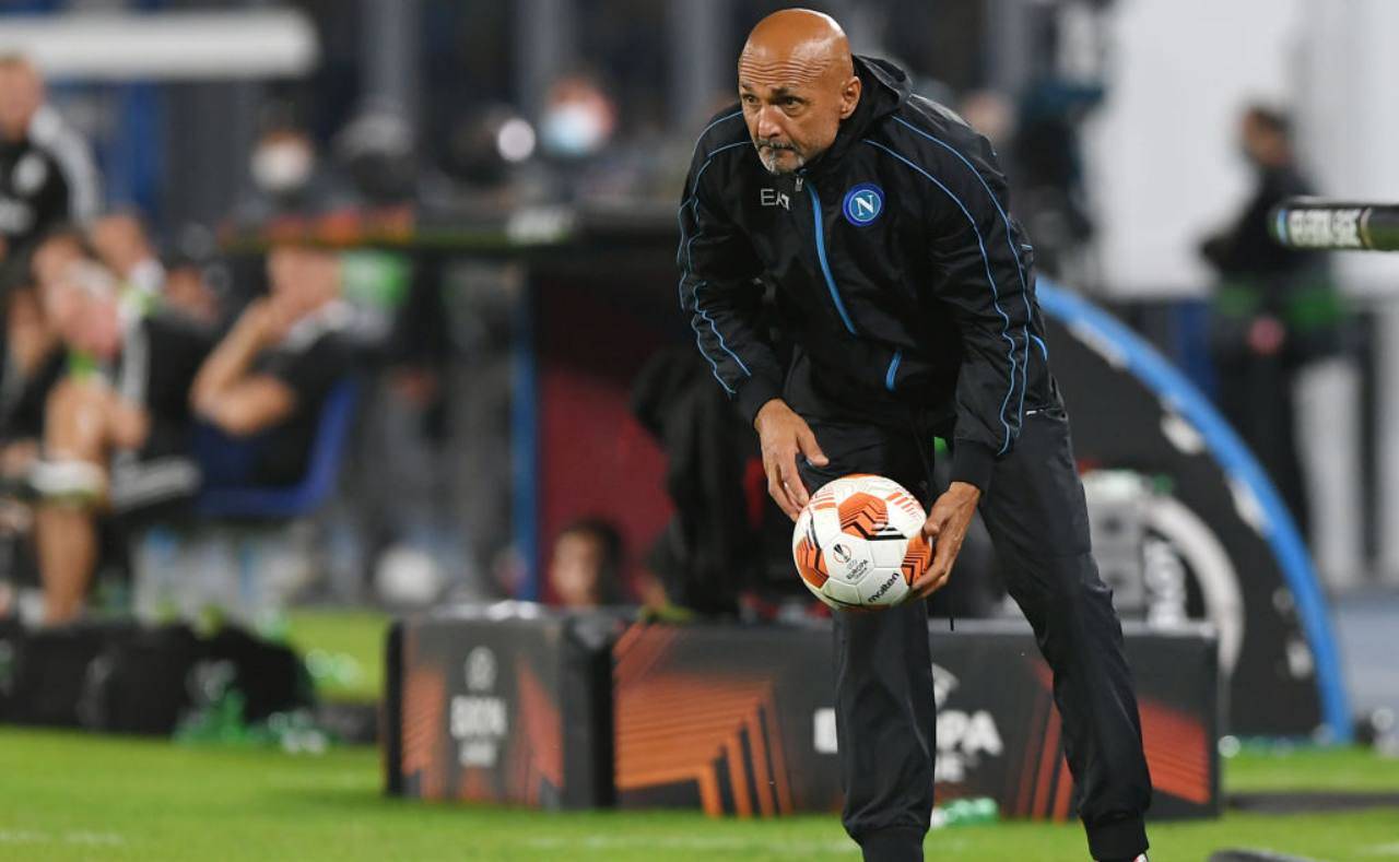 Spalletti con il pallone 