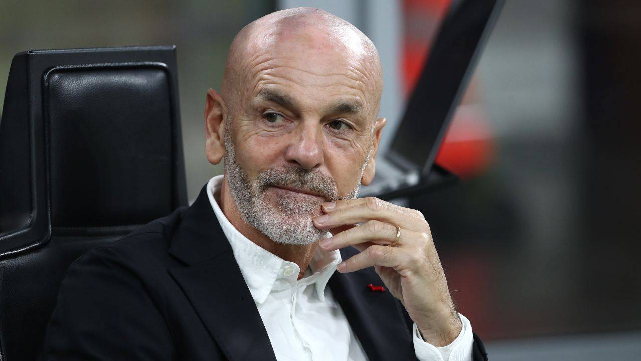 Stefano Pioli pensieroso