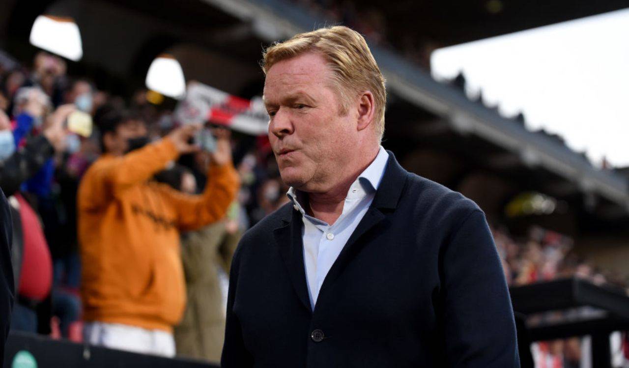 Koeman pensieroso 