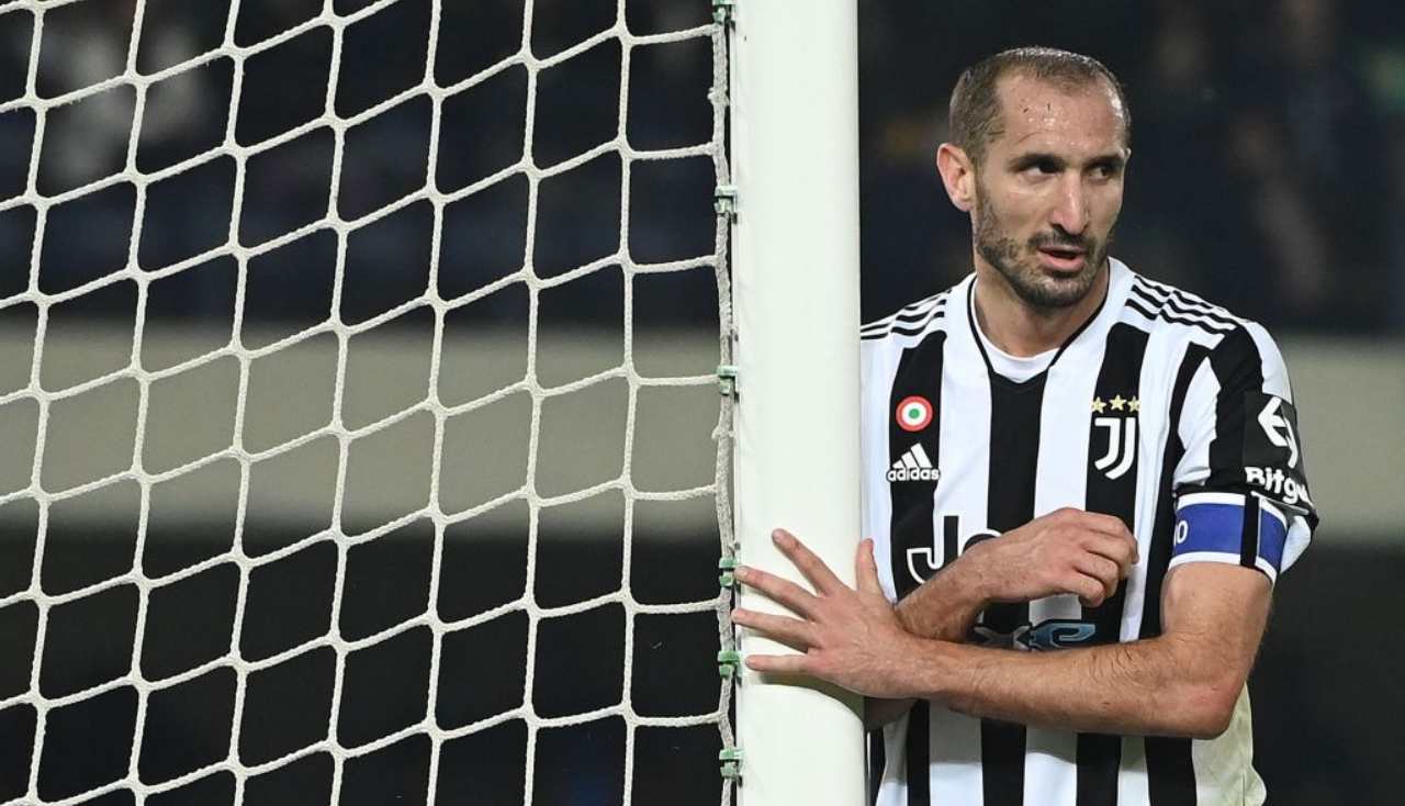 Chiellini sconsolato