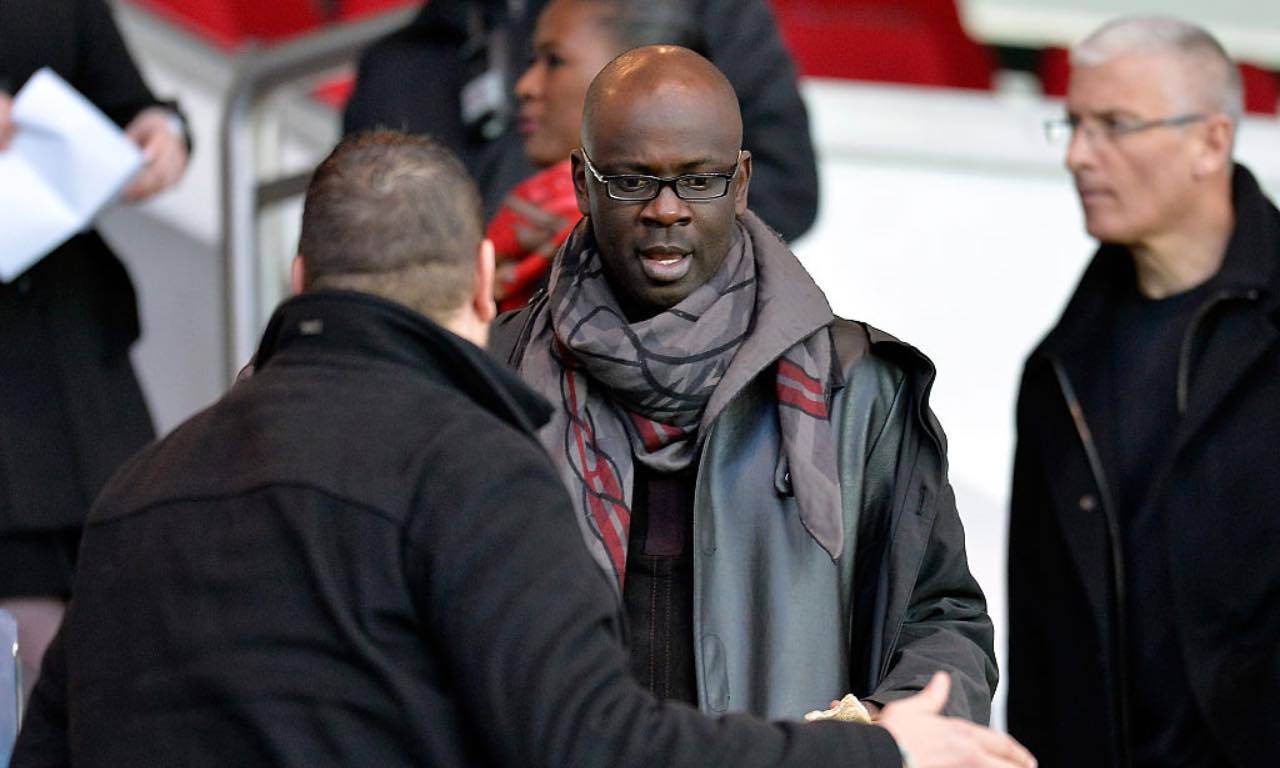 Thuram durante la Champions femminile