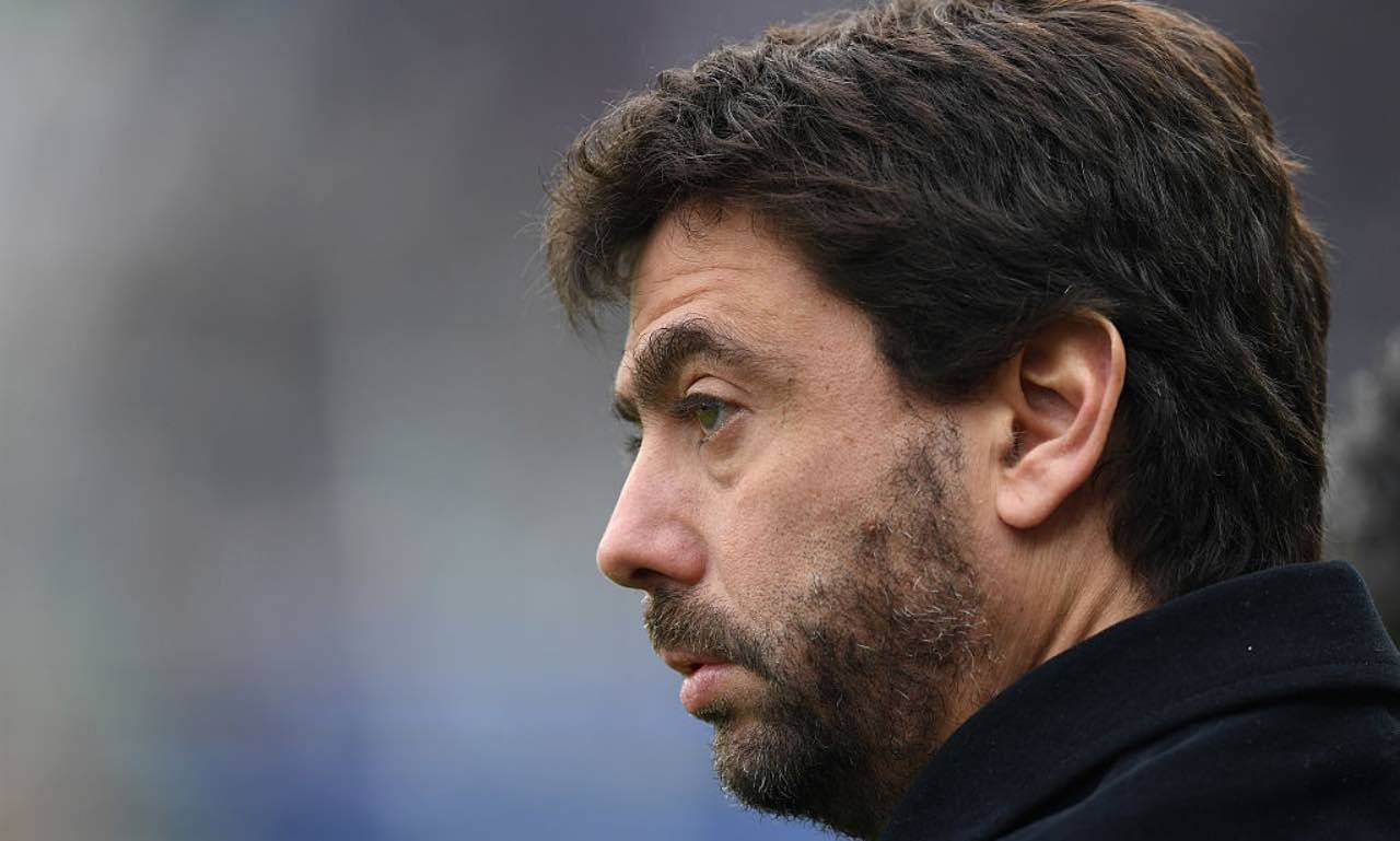 Agnelli in campo per la Juventus 