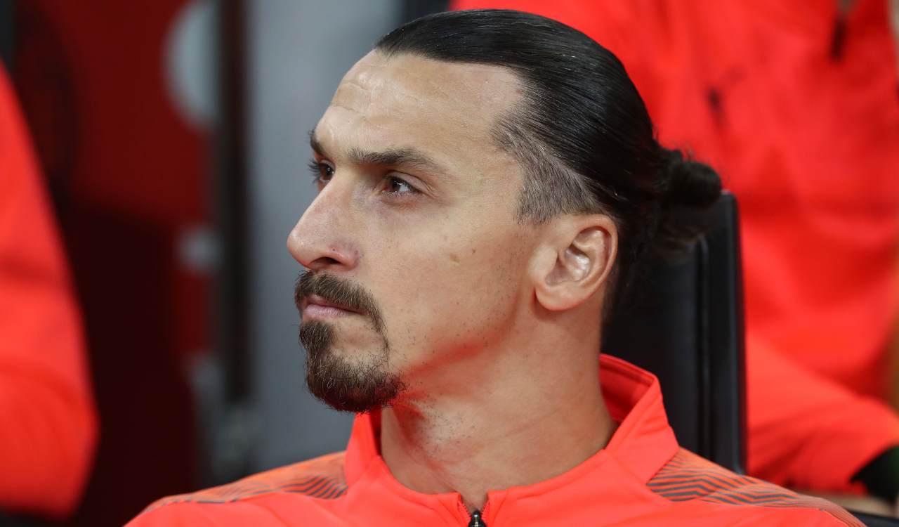 Ibrahimovic in panchina