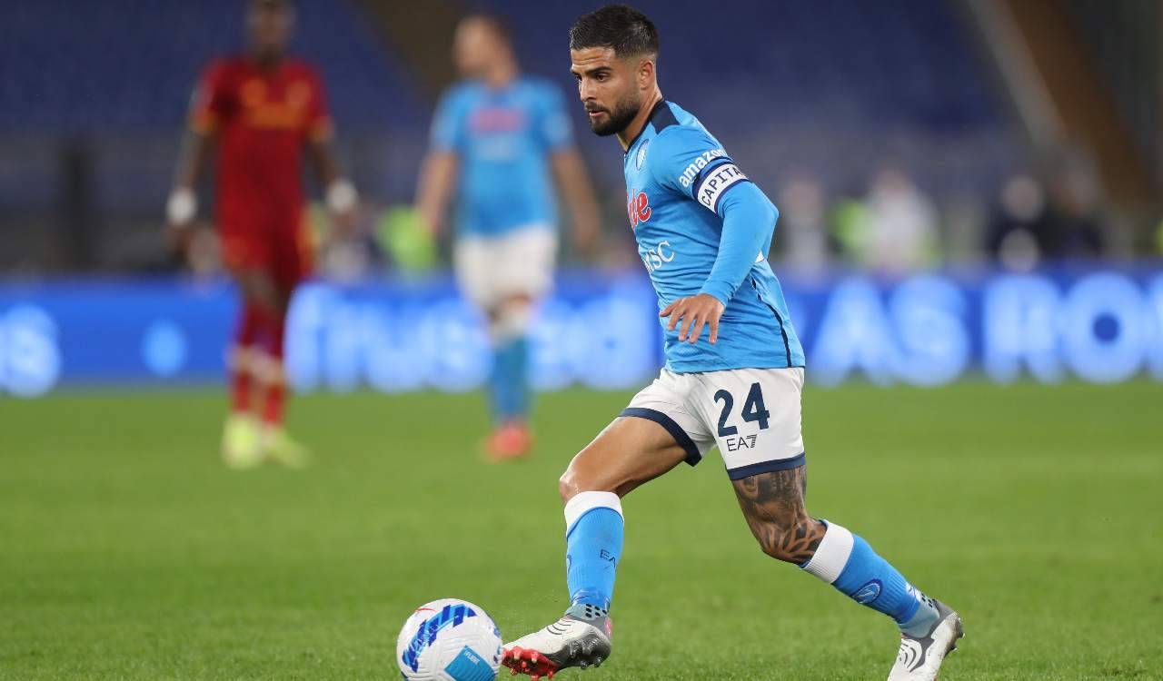 Napoli, Insigne in campo