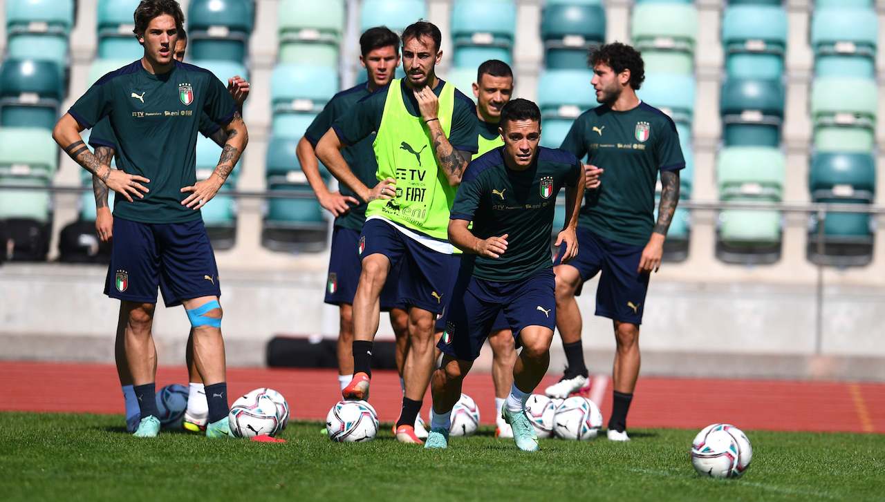 allenamento Italia