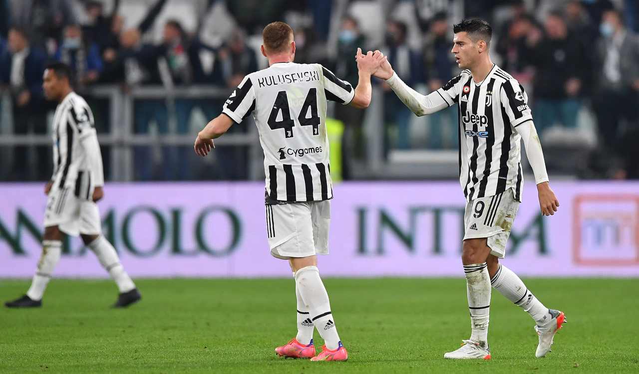 Kulusvevski e Morata