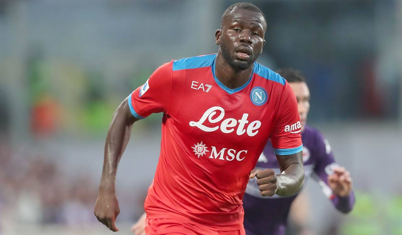 Koulibaly in campo a Firenze