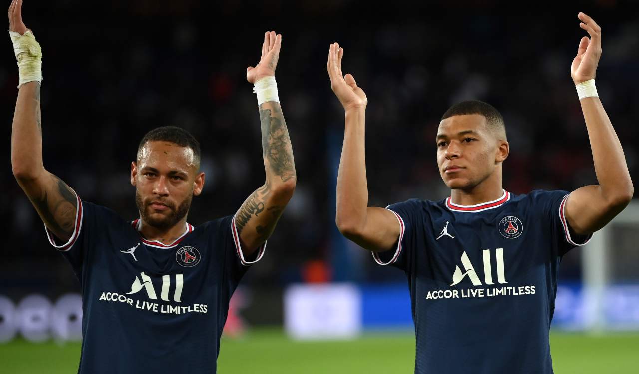 Neymar e Mbappé