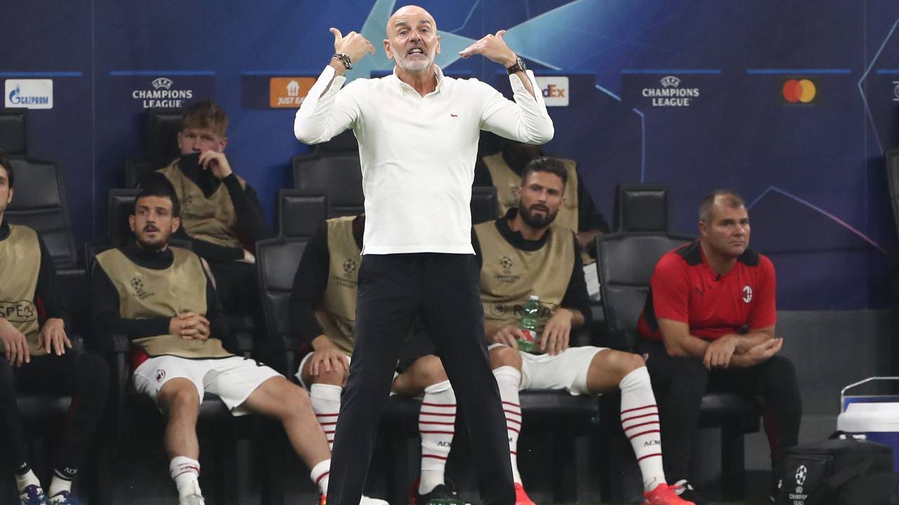 Pioli incita la sua squadra