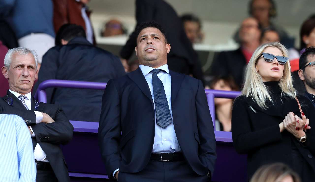 Ronaldo in tribuna